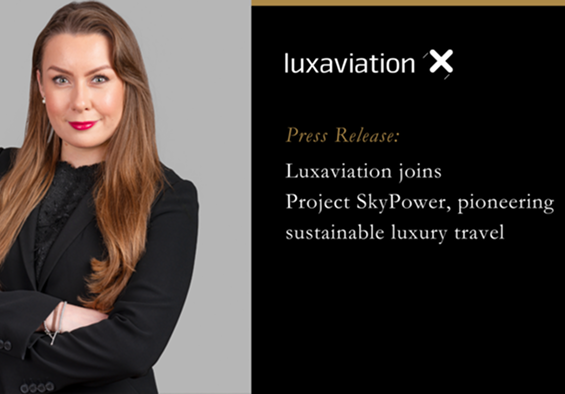 Luxaviation joins Project SkyPower